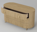 ECLIPSE Комод 3 ящика ЭК 303