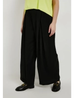 Брюки широкие со складками