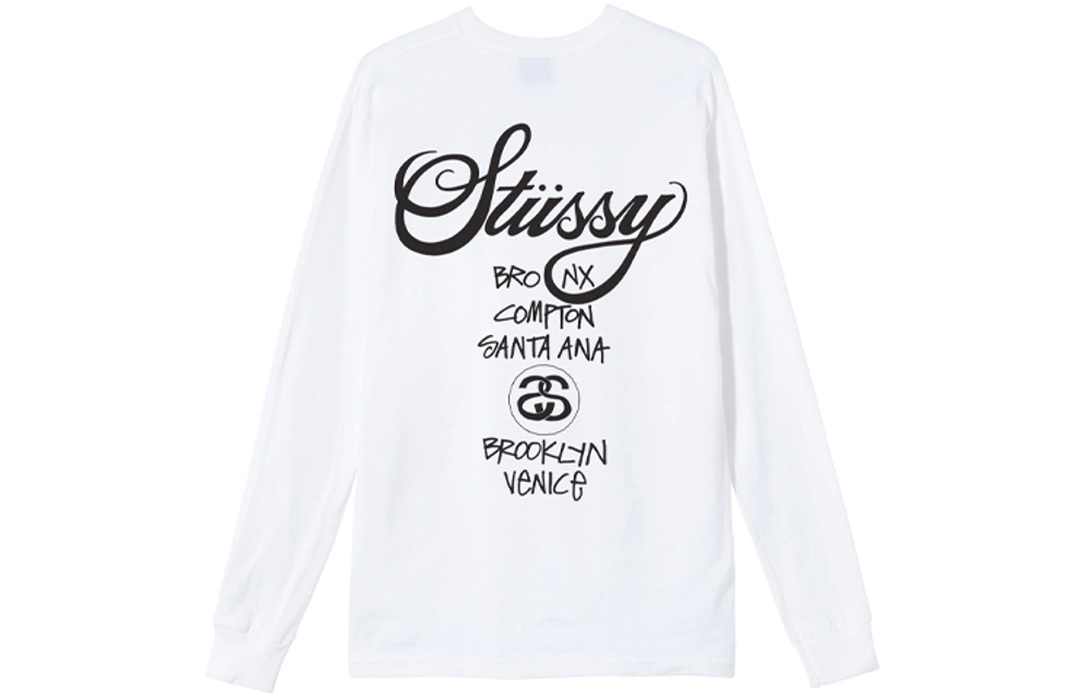 Толстовки Stussy World Tour Tee T, 3993614