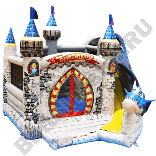 Коммерческий надувной батут "Змей Горыныч младший"