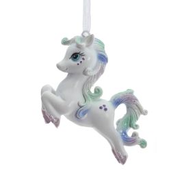 GAEM Фигурка декоративная подвесная "Лошадка", L8 W2 H6,5 см, 2в.