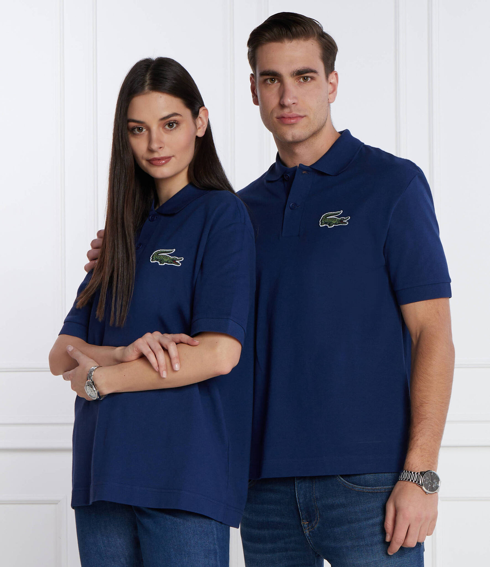 Поло Lacoste - темно-синий(PH3922)