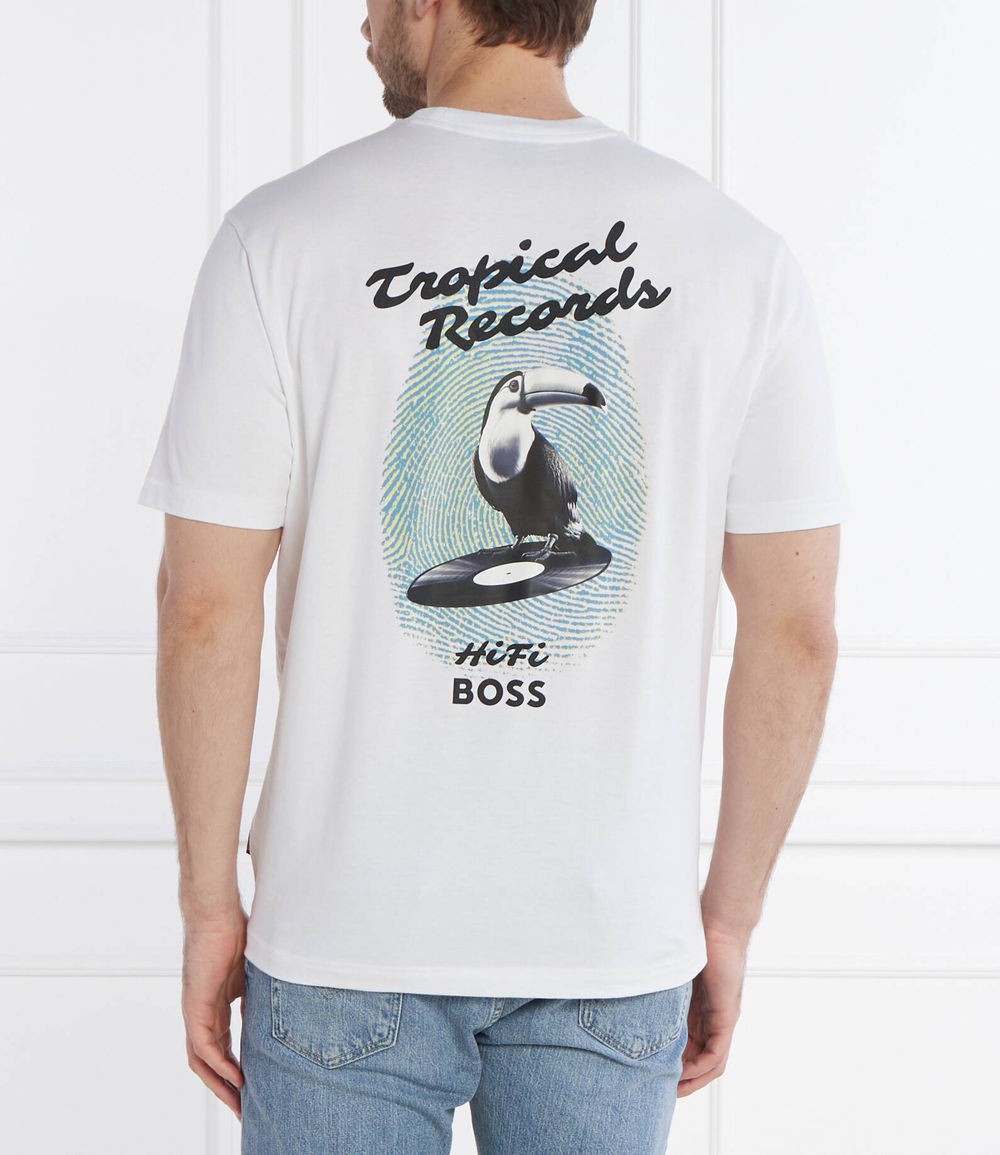 Футболка Records BOSS ORANGE - белый(50515553)