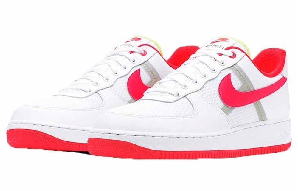 Кроссовки Nike Air Force 1 Low White Bright Crimson