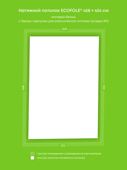 Натяжные потолки 14.1 м2, 10.6 м2