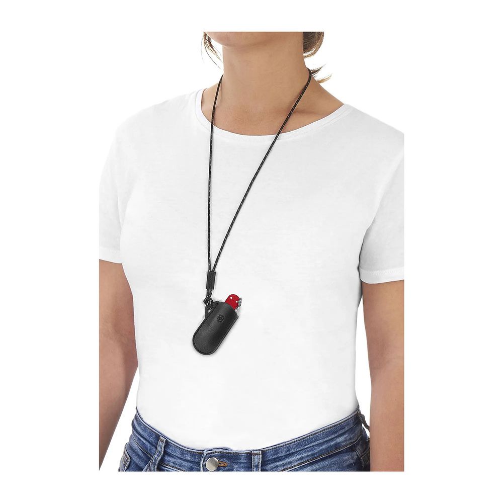 Чехол кожаный Victorinox Dark Illusion 4.0670.3