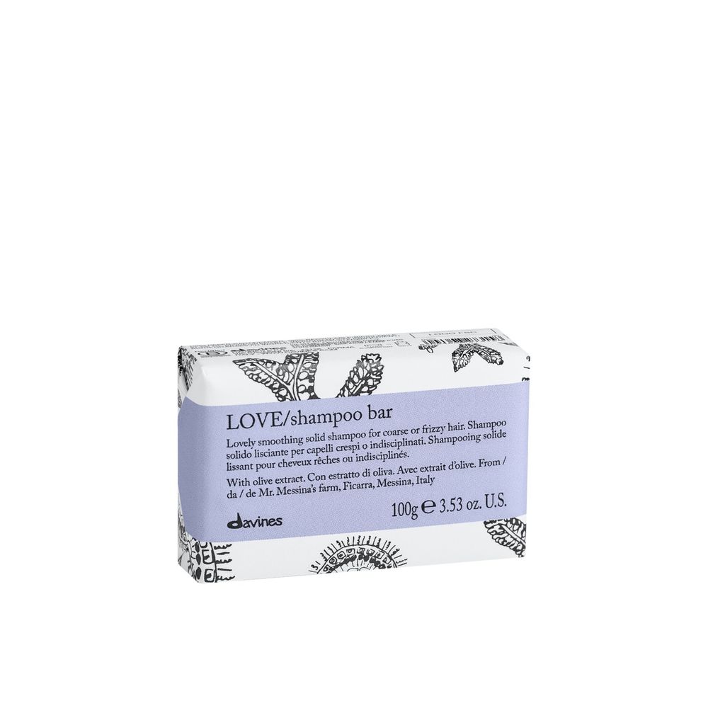 DAVINES Твердый шампунь для разглаживания завитка Love