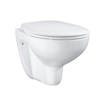 Унитаз подвесной безободковый Grohe bau ceramic в комплекте с сиденьем, микролифт