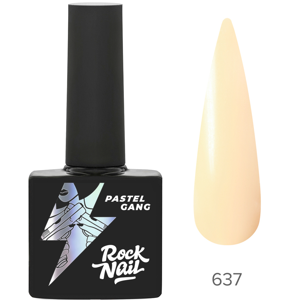 RockNail Гель-лак Pastel Gang 637 Don’t kill my vibe, 10мл