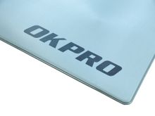 Мат аэробический с кольцами 140х60 см толщина 8 мм