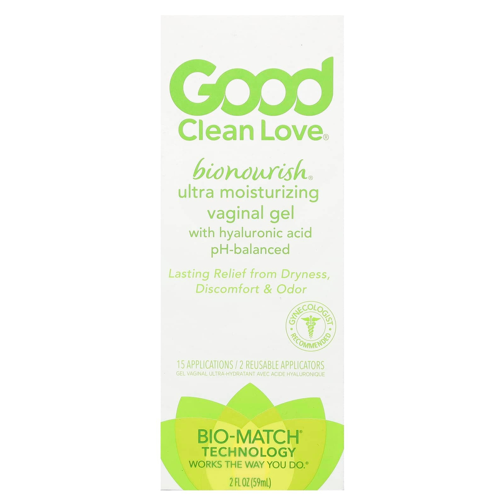 Good Clean Love, BioNourish® ультраувлажняющий вагинальный гель, 59 мл (2 жидк. унц.)