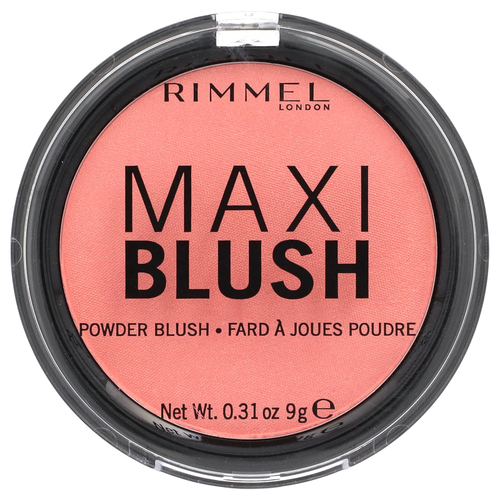Rimmel London, Maxi Blush, оттенок 001 Third Base, 9 г (0,31 унции)