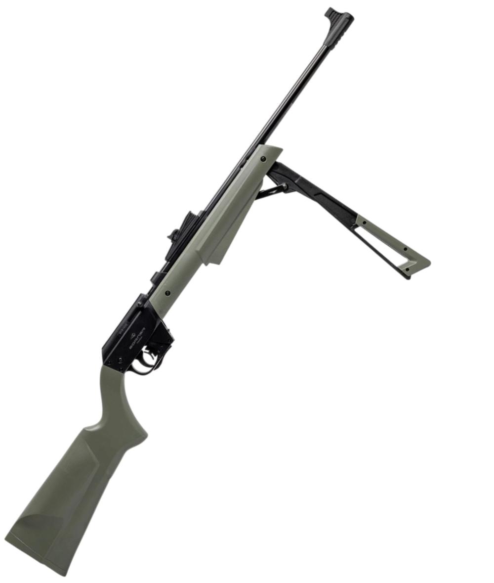 Винтовка пневматическая Borner Flex Shot Multi-Pump, Green кал. 4,5 мм (3 дж)