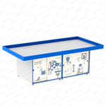 Стол для соревнований и занятий по робототехнике на колёсах с закрытыми ячейками СТАНДАРТ