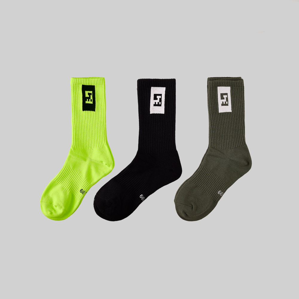 Носки Krakatau Hu51-113 Crew Socks 3 Pack - купить в магазине Dice с бесплатной доставкой по России