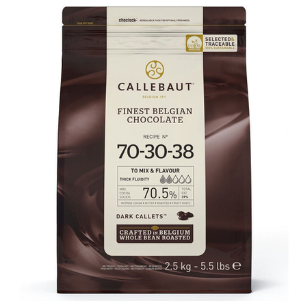 Шоколад горький Callebaut Strong 70,5%