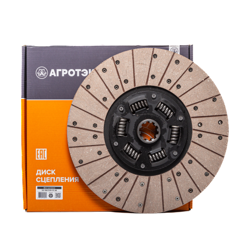 Диск сцепления ведомый, ГАЗ, ПАЗ, КАВЗ, усиленный, d=300мм (ан. 53-1601130у)