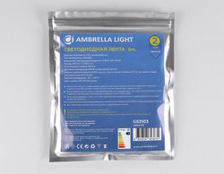 Ambrella Светодиодная лента Ambrella Light GS3103 2835 120Led /10W m/ 24V IP20 6500K 5m LED Strip 24V GS3103