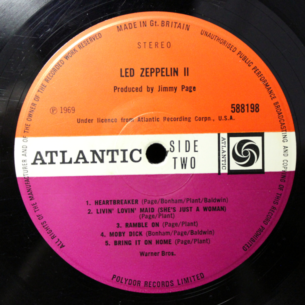 Led Zeppelin / Led Zeppelin II (LP)