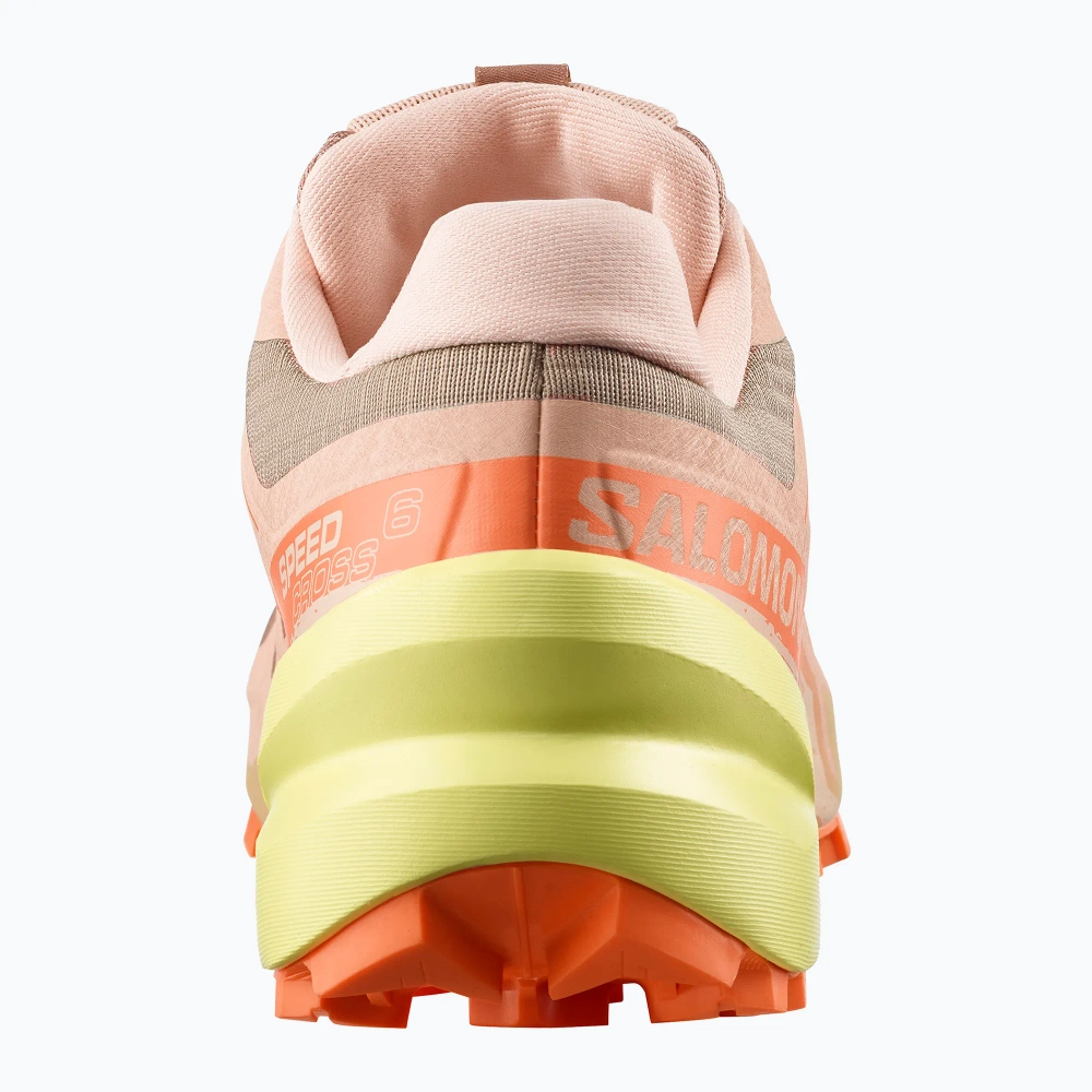 Женские Кроссовки для бега Salomon Speedcross 6 burro/sunny lime/almond cream