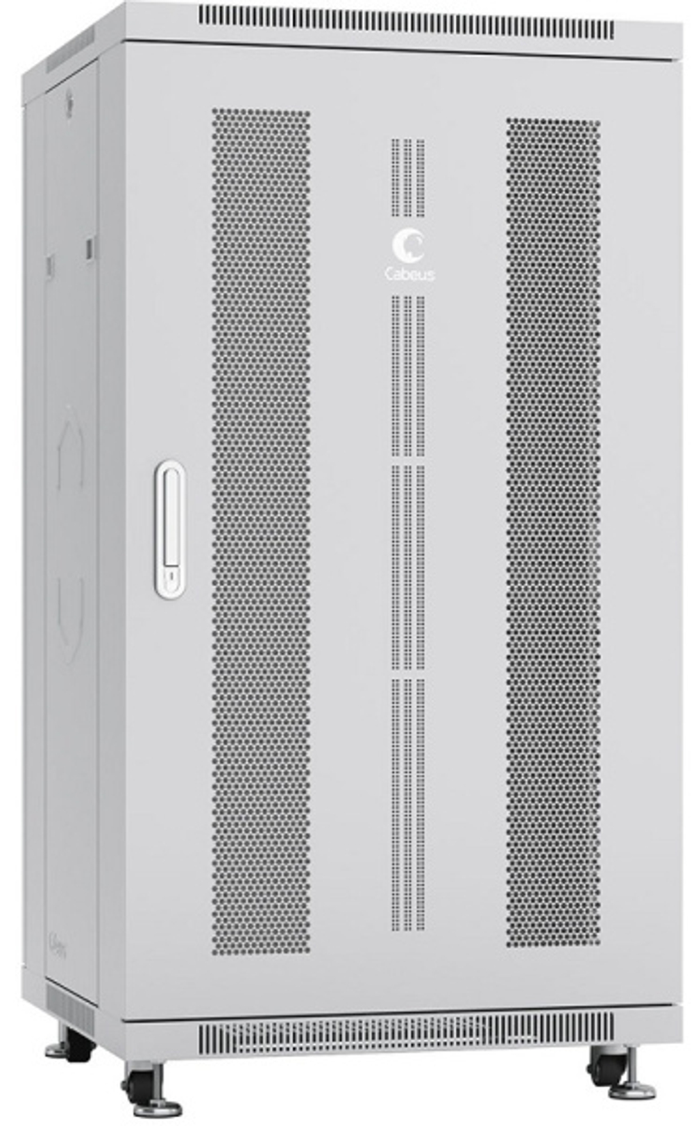 Шкаф напольный 19", 22U Cabeus ND-05C-22U60/60