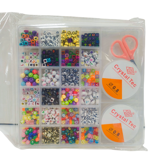 Набор бусин для создания украшений , в ассортименте