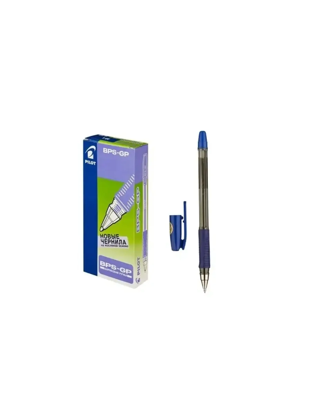 Набор шариковых ручек BPS-GP M ( 1.0 мм) синие 12 шт
