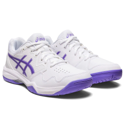 Кроссовки теннисные женские ASICS Gel-Dedicate 7 1042A167-104, р.6,5 (рос.36), бело-фиолетовые