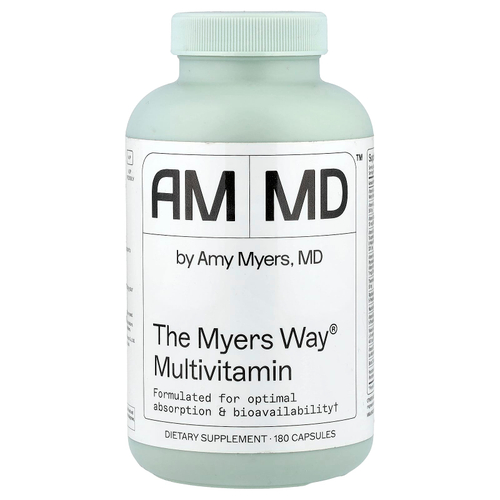 Amy Myers MD, The Myers Way®, мультивитамины, 180 капсул
