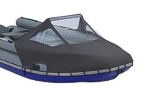 Тент носовой для лодки ШЕРПА 500 JET кмф/сер