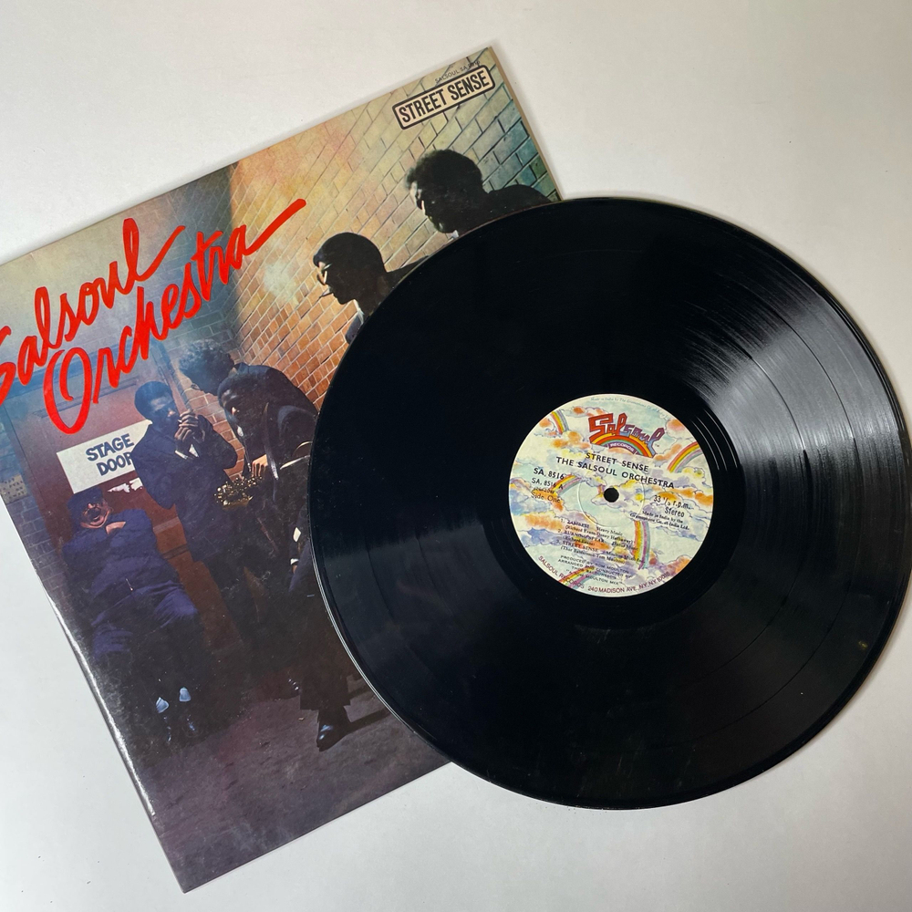Винтажная виниловая пластинка LP The Salsoul Orchestra Street Sense (Индия 1979)