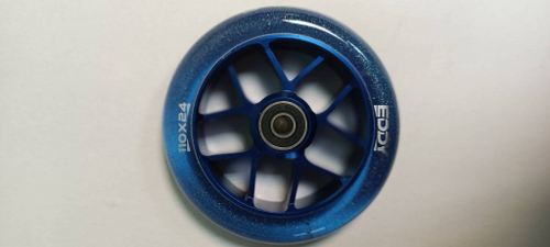 Колесо для самоката X-Treme 110*24мм Eddy blue