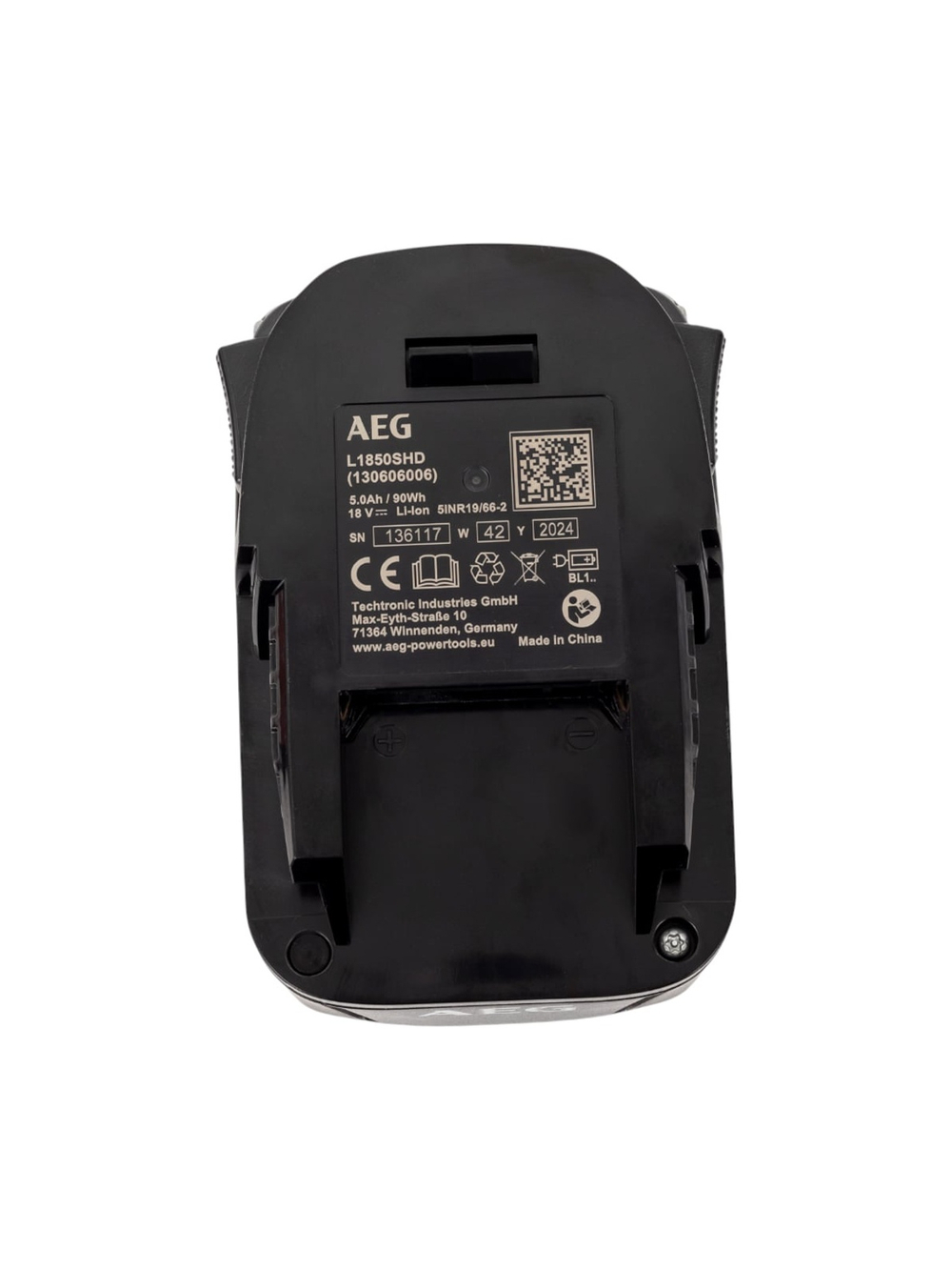 Бесщеточная аккумуляторная дрель-шуруповерт AEG BSB18CBLLI502C 4935459396