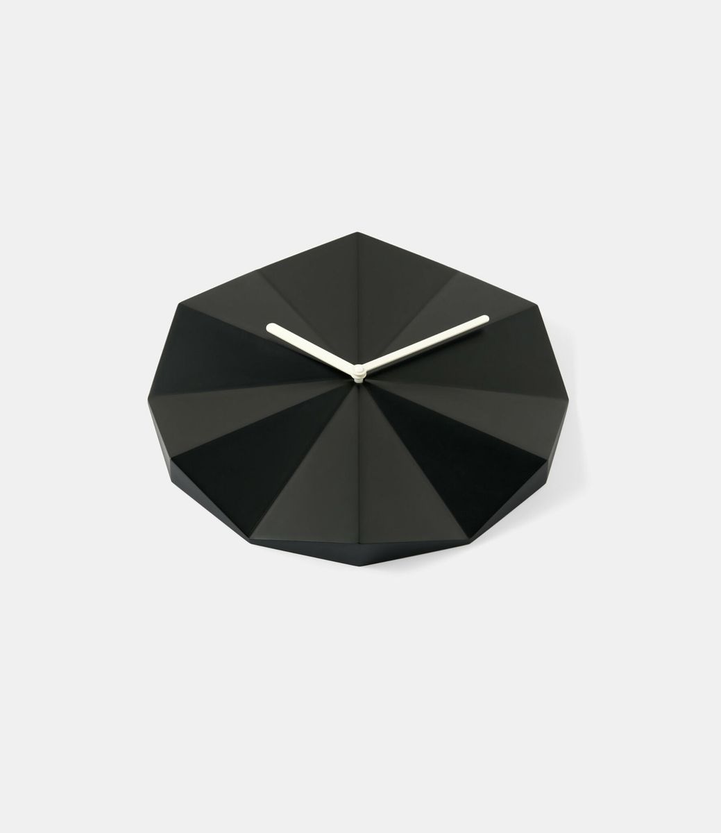 Lawa Design Delta Clock Black — настенные часы
