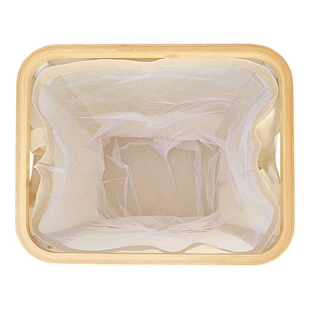 Корзина для белья neat tall, 41х35х74 см, молочная