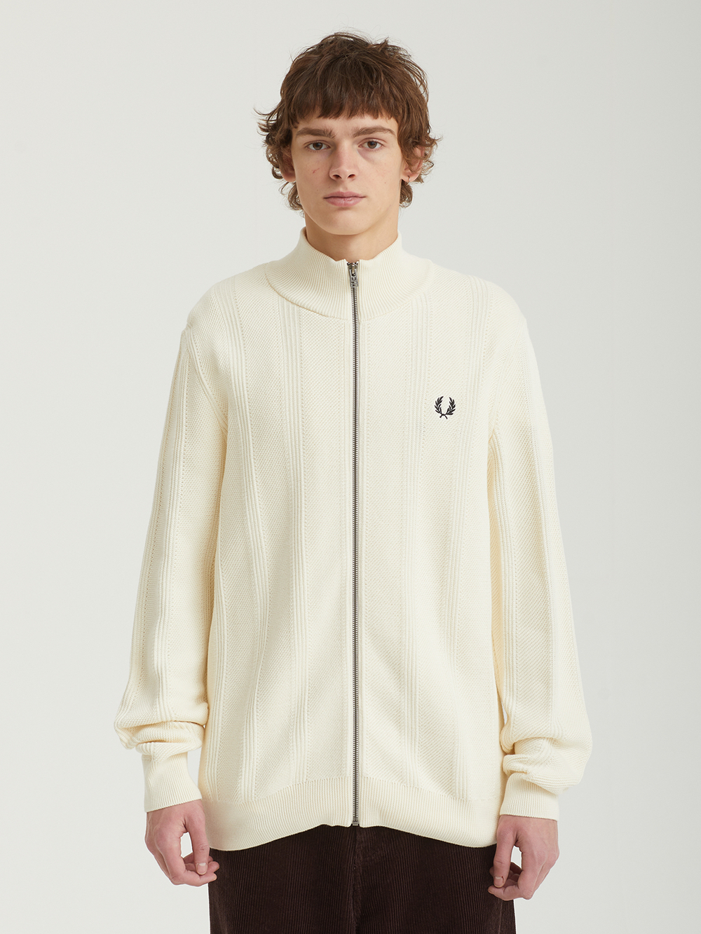 Мужской Кардиган Textured Zip Through