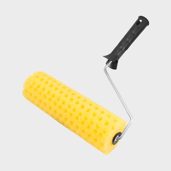 Структурный валик "горошек", ширина ролика 180 мм, d 75 мм, бюгель 6 мм, поролон горошек