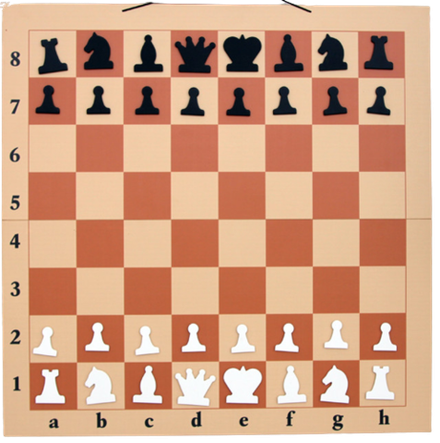 Демонстрационные магнитные шахматы 100 см