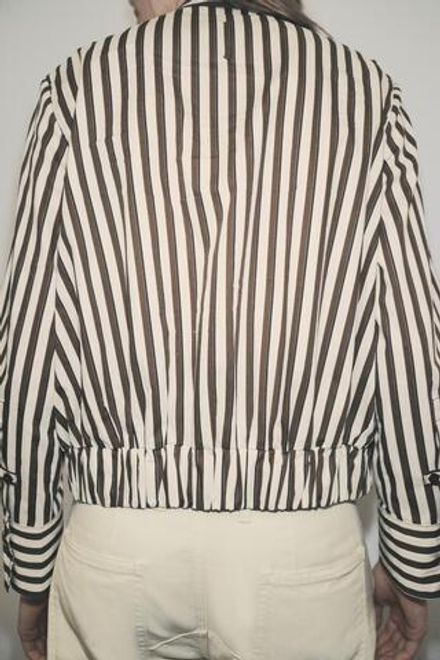 ZARA РУБАШКА В ПОЛОСКУ ZW COLLECTION, ПОЛОСКИ