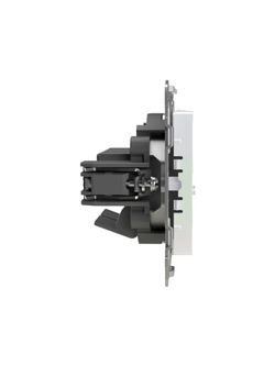 Розетка компьютерная 2-м СП Pixel RJ45 кат.5E механизм перламутр. TOKOV ELECTRIC TKE-PX-RC2-C04