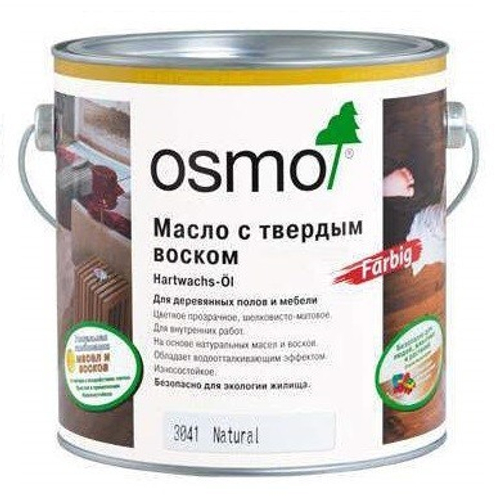 Масло с твердым воском "Эффект натур" OSMO Effekt Natural