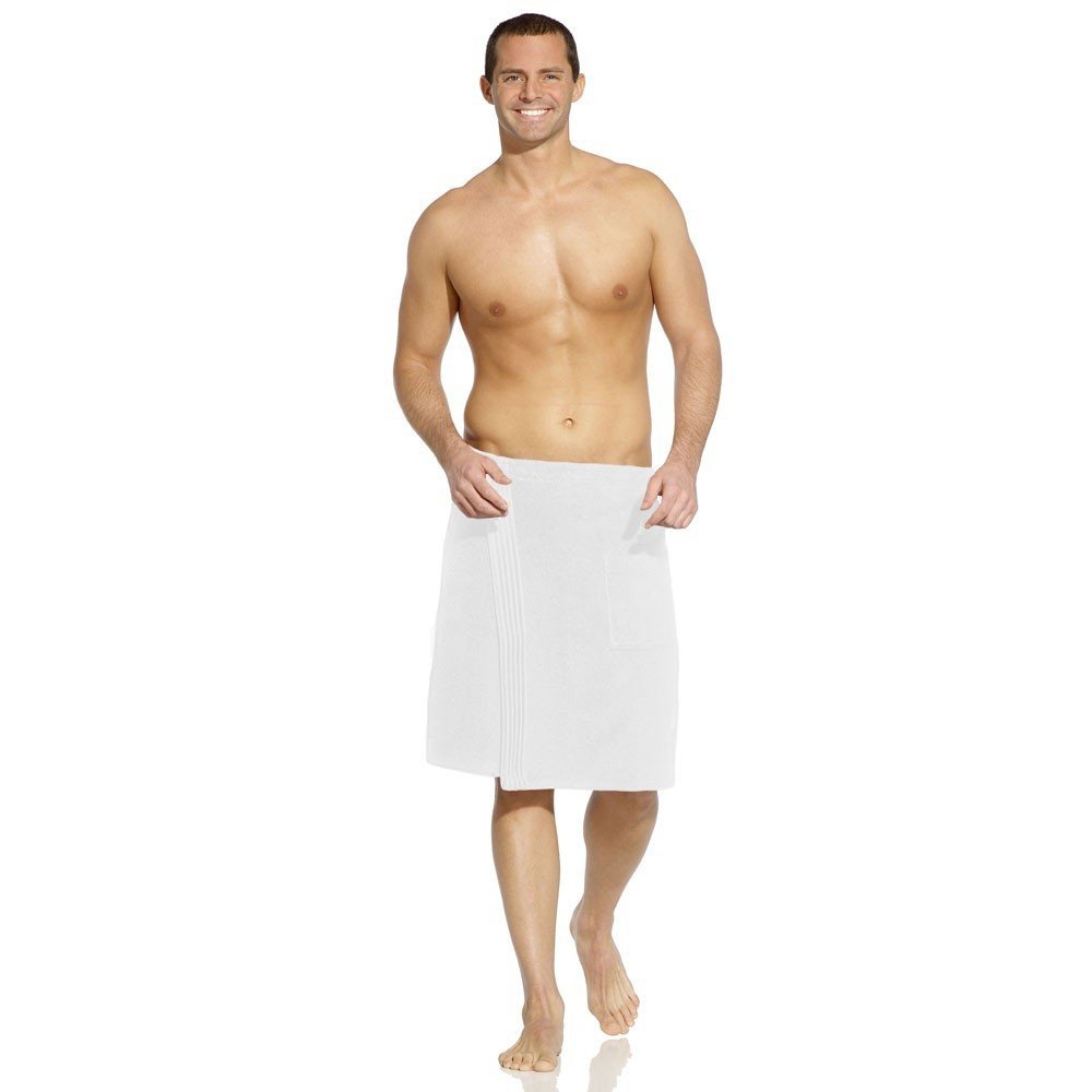 Килт для сауны мужской Vossen TROP white