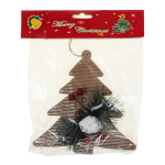 Подвеска елка 15*15см, пак