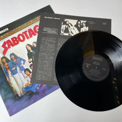 Винтажная виниловая пластинка LP Black Sabbath Sabotage (Japan 1980) (No Obi)