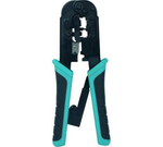 КЛЕЩИ STURM! Д/ОБЖИМА ТЕЛЕФОННЫХ И КОМПЬЮТ. КЛЕММ RJ-45/6P/8P И RJ-11/12/6P/8P 1020-01-T190