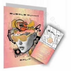 Кальянная смесь на основе чайного листа «SPLIT», вкус "Bubble Bunny", 50г (М)