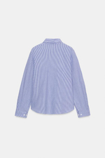 Хлопковая рубашка в полоску - ZARA