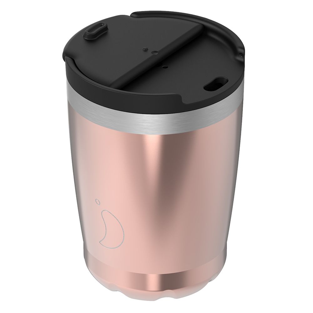 Chilly&#39;s Bottles Термокружка Coffee Cup 340 мл Сhrome Rose Gold