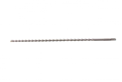 Бур по бетону, двойная спираль, Cobalt W-tip, 10x460 мм, SDS PLUS, бронзовый
