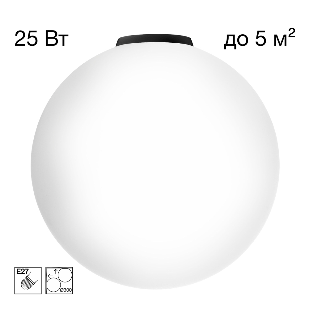 Citilux RON CL941D30B5 Потолочный светильник Чёрный